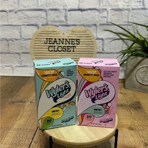 Wyler's Light Tik Tok Drink Mix Packets 2 Boxes 20ct Each WaterTok Variety Pack